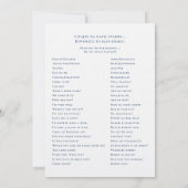 Invitation Mariage illustré de Rustic Mountain (Dos)