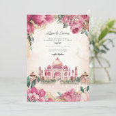 Invitation Mariage indien (Debout devant)