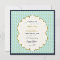 Mariage indien Ganesh Aqua & Gold