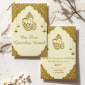 Invitation Mariage indien hindou de style traditionnel