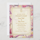 Invitation Mariage indien hindou Ganesha (Devant)
