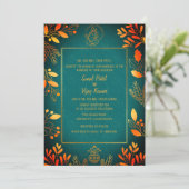 Invitation Mariage indien hindou Ganesha (Debout devant)