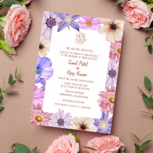 Invitation Mariage indien hindou Ganesha