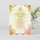 Invitation Mariage indien hindou Ganesha (Debout devant)