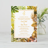 Invitation Mariage indien hindou Ganesha (Debout devant)