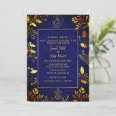 Invitation Mariage indien hindou Ganesha (Debout devant)