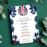 Invitation Mariage indien hindou Ganesha Blue Peacock<br><div class="desc">Célébrez l'union des coeurs avec notre Faire-part de mariage indienne hindoue avec un logo Ganesha, des éléments bleus vibrants et un cadre paisible gracieux. Cette invitation exquise donne le ton d'une fête mariage joyeuse et riche en culture. Le logo Ganesha symbolise les bénédictions pour un début harmonieux, tandis que les...</div>