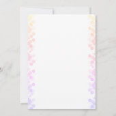 Invitation Mariage indien hindou Ganesha Floral (Dos)