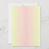 Invitation Mariage indien hindou Ganesha Peacock (Dos)