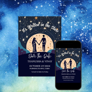 Invitation Mariage indien sauf la date qu'il est écrit en éto