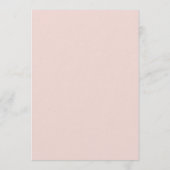 Invitation Mariage Indigo Blush Painterly Bloom (Dos)