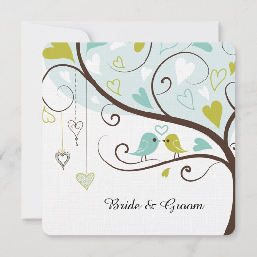 Invitation Mariage Inséparable (Dos)