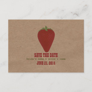 Invitation Mariage inspiré par le marché agricole RSVP frai