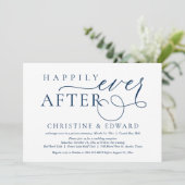 Invitation Mariage Intime, À Tout Jamais (Debout devant)