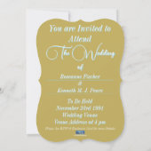 Invitation Mariage Inv. 3 Blanc(La robe) RFPMDesigns ©️ 2024 (Dos)