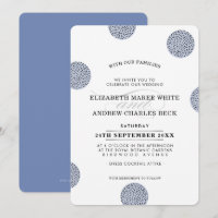 MARIAGE INVITE chic minimaliste grand mini point