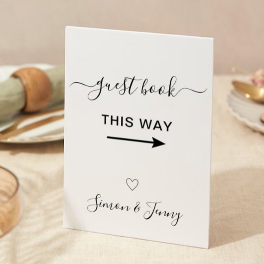 Invitation Mariage Invité Réserver Cette Façon Signer Modèle