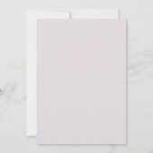Invitation Mariage Iris Abricot Peint (Dos)