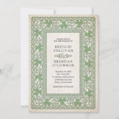 Invitation Mariage irlandais de la Saint-Patrick (Devant)