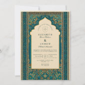Invitation Mariage islamique à l'arche de sarcelle (Devant)