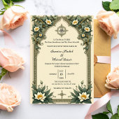 Invitation Mariage islamique de luxe Nikkah 