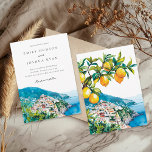 Invitation Mariage italien de la côte d'Amalfi<br><div class="desc">La Côte d'Amalfi</div>