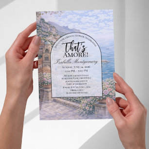 Invitation Mariage italien sur le thème d'Amalfi