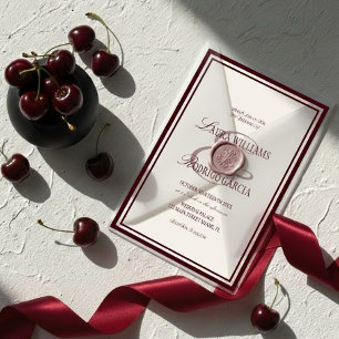Invitation Mariage Ivoire Bourgogne