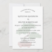 Invitation Mariage japonais Bonsai Tree (Devant)
