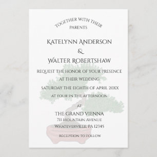 Invitation Mariage japonais Bonsai Tree