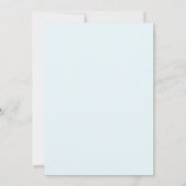 Invitation Mariage Jaune Citron Vert Eucalyptus (Dos)