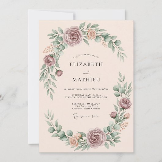 Invitation Mariage Jaune Turquoise Enjoué d'Été (Devant)