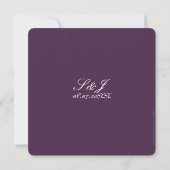 Invitation mariage juif de Night Sky (Dos)