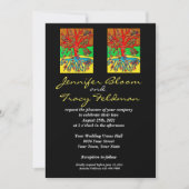 Invitation Mariage - Juif et yiddish - LGBTQ (Devant)