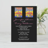 Invitation Mariage - Juif et yiddish - LGBTQ (Debout devant)