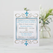 Invitation Mariage Juif Réception de Mariage Juif Fleurit (Debout devant)