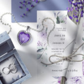 Invitation Mariage Lavender Blooms