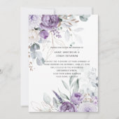 Invitation Mariage Lavender Dreams (Devant)