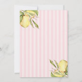 Invitation Mariage Lemon Main Squeeze (Dos)