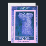 Invitation MARIAGE LOVE PEACOCK MONOGRAM, bleu blanc rose<br><div class="desc">Design Art Nouveau élégant et élégant, développement graphique numérique par Bulgan Lumini .Facile à customiser avec votre propre texte comme une carte de faire-part / cartes de visite / cartes de visite / cartes de remerciements / , douches nuptiales, anniversaires, fêtes, douches fiançailles, ou à peu près tout événement que...</div>