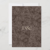 Invitation Mariage Luxueux Diana (Dos)