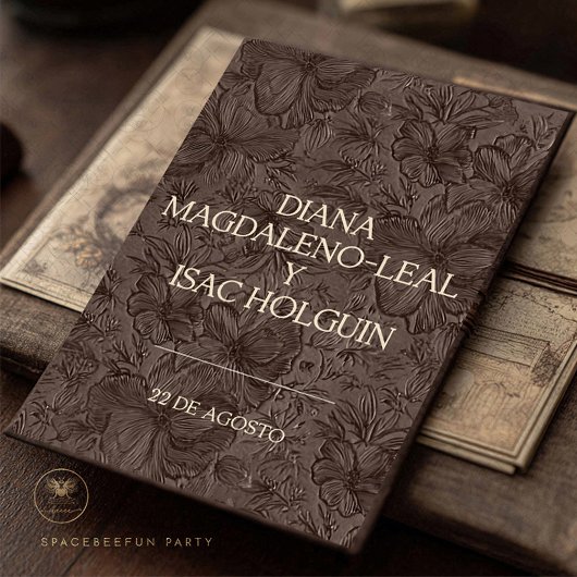 Invitation Mariage Luxueux Diana