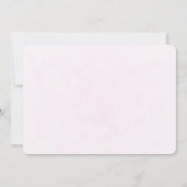 Invitation Mariage Macarons Roses & Framboises Rouges (Dos)