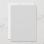 Invitation Mariage Magenta Violet Ranunculus Eucalyptus (Dos)