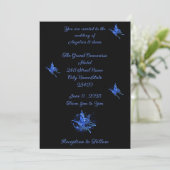 Invitation Mariage magique lunaire Moth (Debout devant)