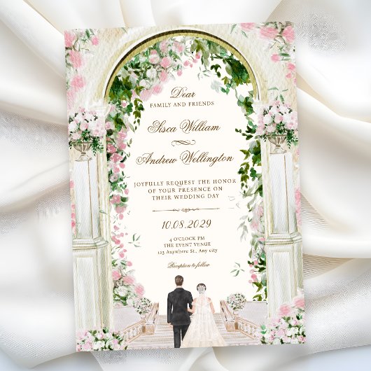 Invitation mariage magnifique
