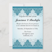 Invitation Mariage mandala de l'Inde orientale (Devant)