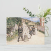 Invitation Mariage March by Robinson, Mariage de l'impression (Debout devant)