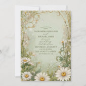 Invitation Mariage Marguerite Daisy Dusty (Devant)