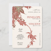 Invitation Mariage Mariage Fall in Love (Devant)